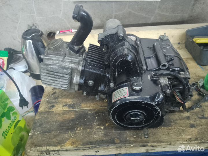 Продам двигатель от мопеда alpha 110см 3