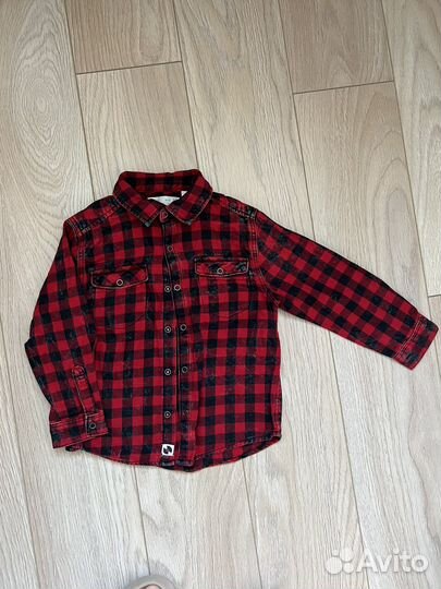 Рубашка zara 104 см
