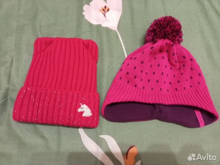 Шапки на девочку от 3 лет