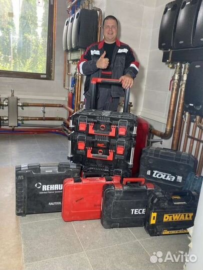 Монтаж систем отопления, водоснабжения,канализации