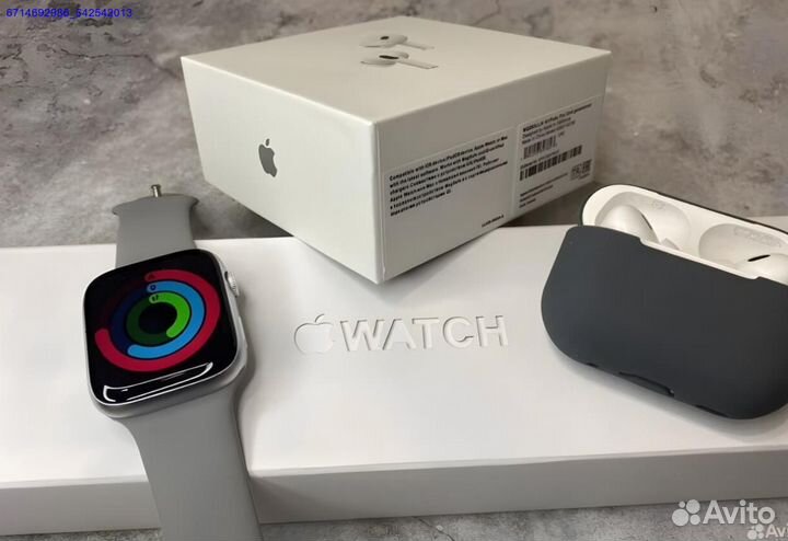 AirPods pro2(с чехлом) + Apple watch 8 MAX (Арт.56