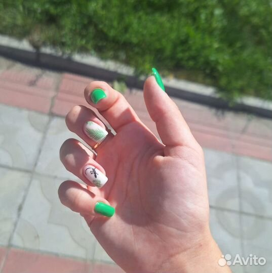 Маникюр с покрытием