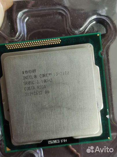 Процессор intel i3 2100 lga 1155