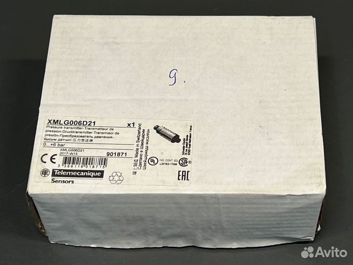 Schneider xmlg006D21 Датчик давления, новый, 10 шт
