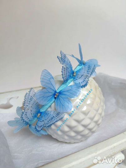 Ободок для волос ручной работы 