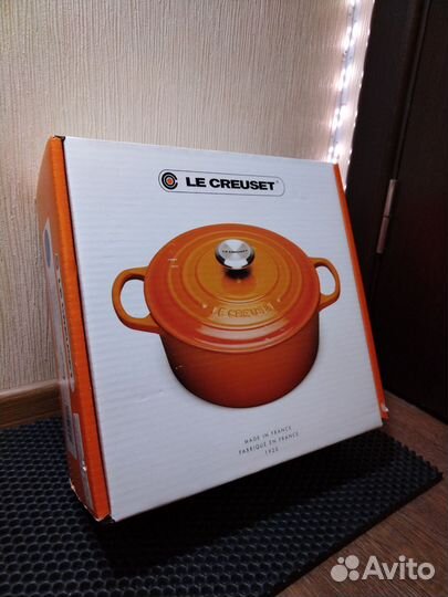 Чугунная кастрюля le creuset оригинал