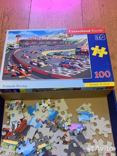 Пазлы для мальчика 500, 200, 100, 60, 30 элементов