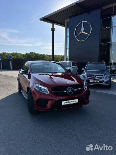 Mercedes-Benz GLE-класс Coupe 3.0 AT, 2016, 164 000 км