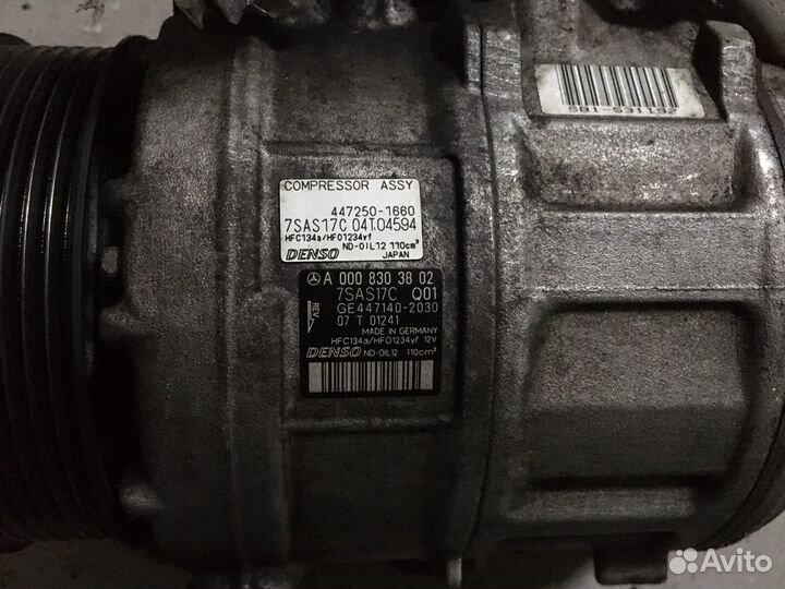 Компрессор кондиционера Mercedes GLS 166 X166 OM64