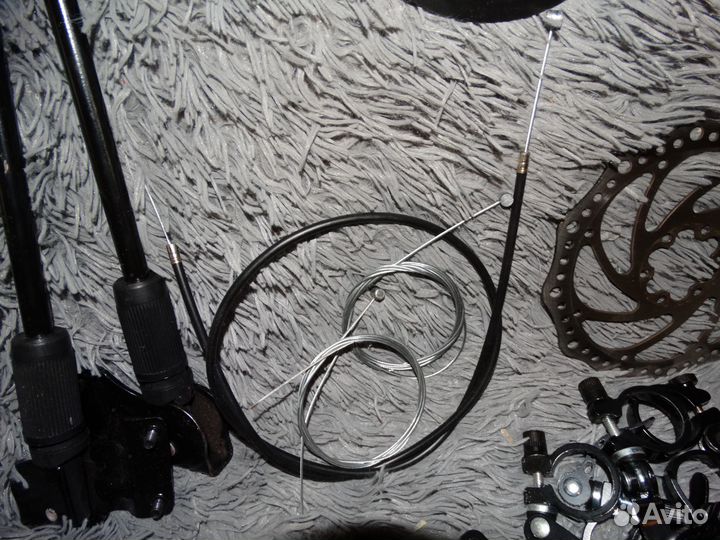 Велозапчасти. Руль. Педали. Крылья и т.д