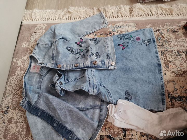 Джинсовка и сарафан 110