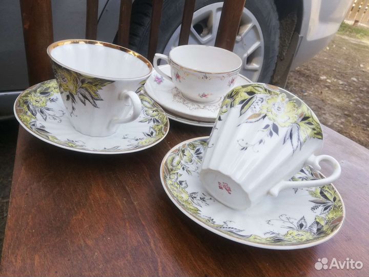 Чайная пара гарнер, кузнецов, лфз, дулево