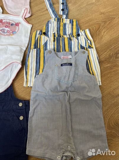 Вещи для девочки 6-9 мес пакетом