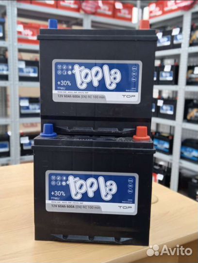 Аккумулятор Topla на Toyota carina