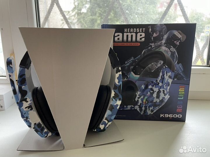 Игровые наушники с микрофоном