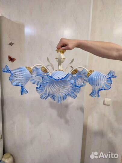 Люстра потолочная бу