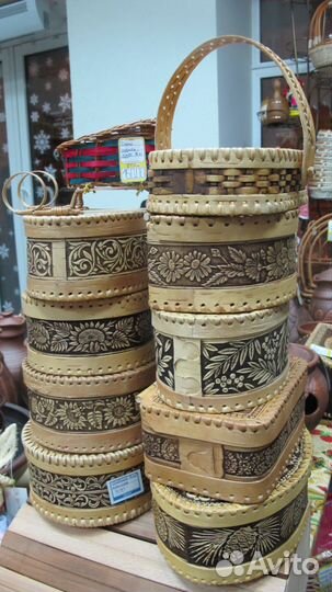 Шкатулка из бересты