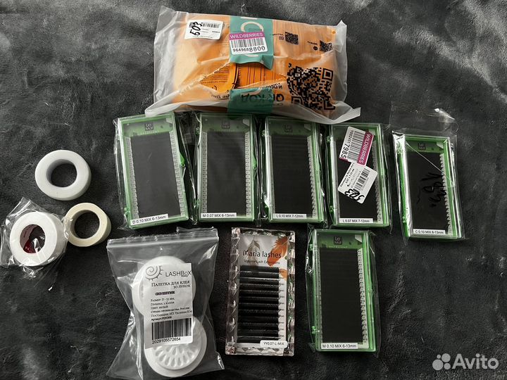 Материалы для наращивания ресниц