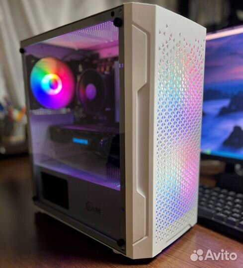 Игровой компьютер Intel i3 12100 + 16gb + gtx 1660