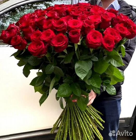 Букет 101 Роза доставка
