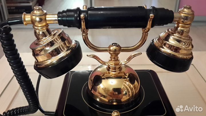 Антикварный дисковый телефон DK-601 Канда Япония