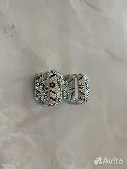 Серьги Poison drop style