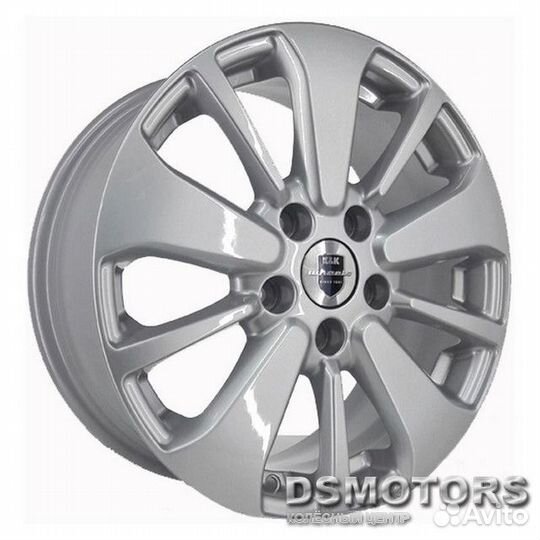 Диски кс688 6.5/16 5x114.3 ET40 d66.1 сильвер