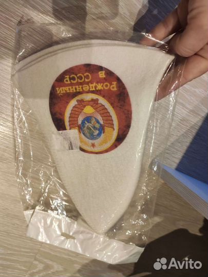 Шапка для бани и сауны