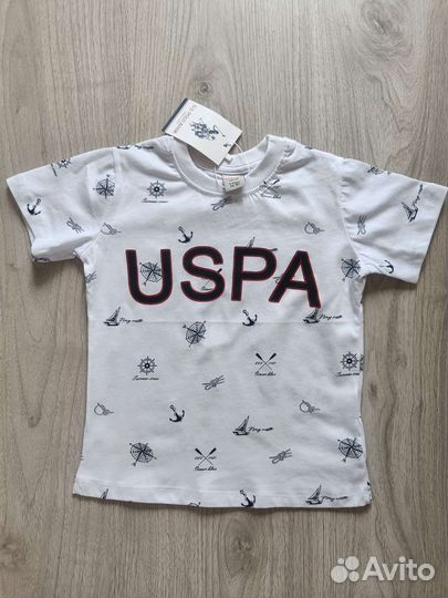 Футболка на подростка Polo белая