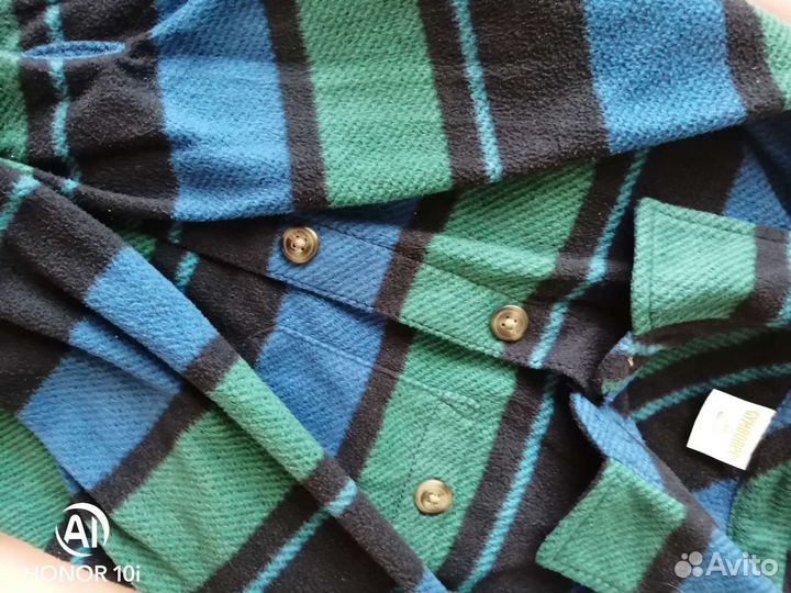 Рубашки флисовые на 2-3 года