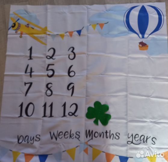 Фотопеленка или пеленка для фотографии малыша