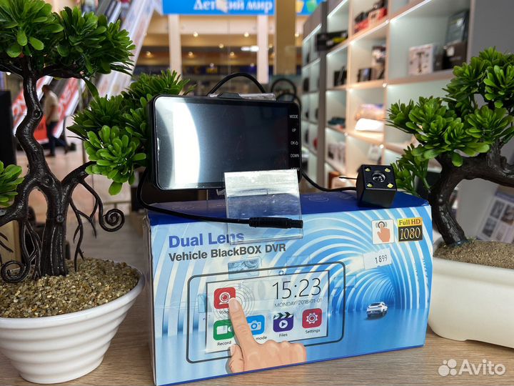 Видеорегистратор 2 в 1 (новый, гарантия)