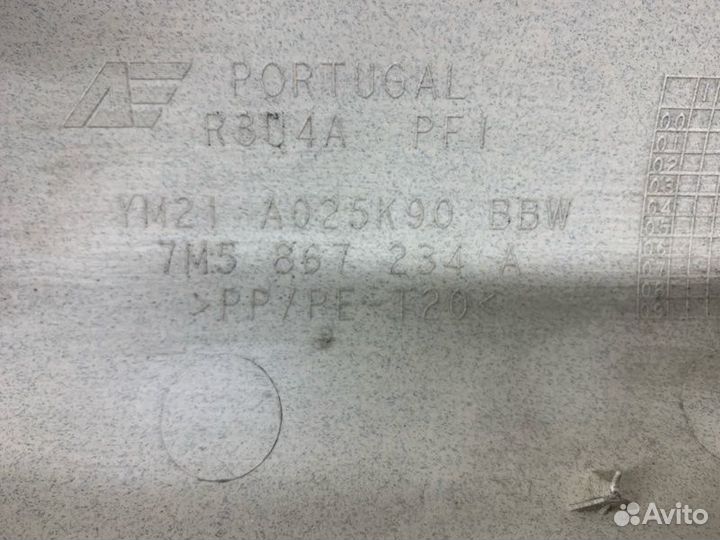 Накладка стойки лобового стекла Ford Galaxy WGR