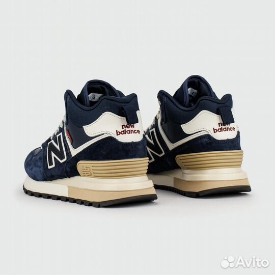 Кроссовки New Balance 574 Mid Blue / White with Fu