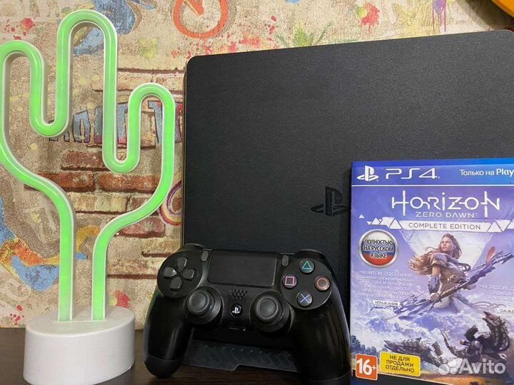 Sony Ps4 slim с 1 игрой