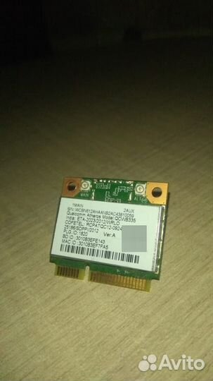 WiFi + Bluetooth Atheros qcwb335 для ноутбука