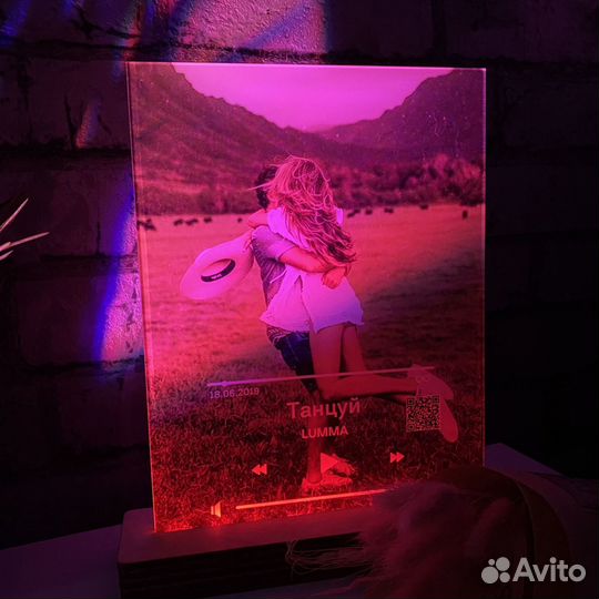 Витраж с вашим фото