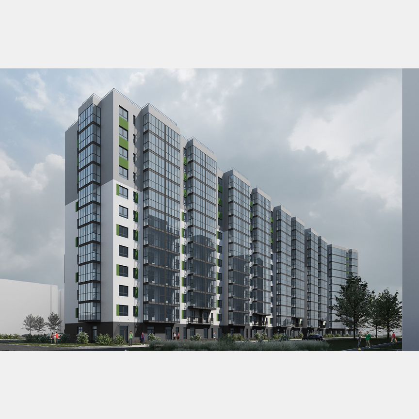1-к. квартира, 36 м², 11/12 эт.