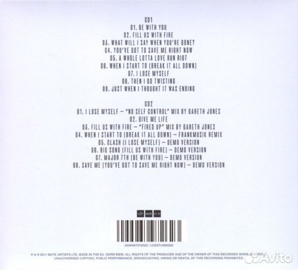 Erasure - Tomorrow's World (Deluxe Edition) (2 CD)