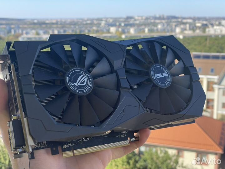 Видеокарта Asus rog strix rx 570