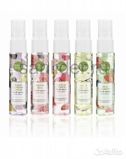 Арома спрей для тела Baby Bright