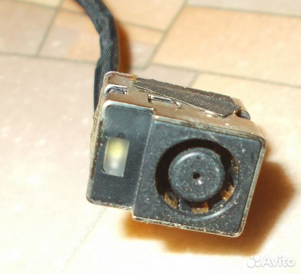 Штекер питания с проводом HP G62 (35070QP00-600-G)