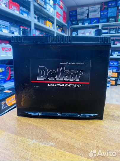 Аккумулятор Delkor на Mazda Honda Toyota Nissan