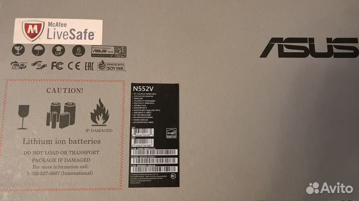 Ноутбук asus 15.6