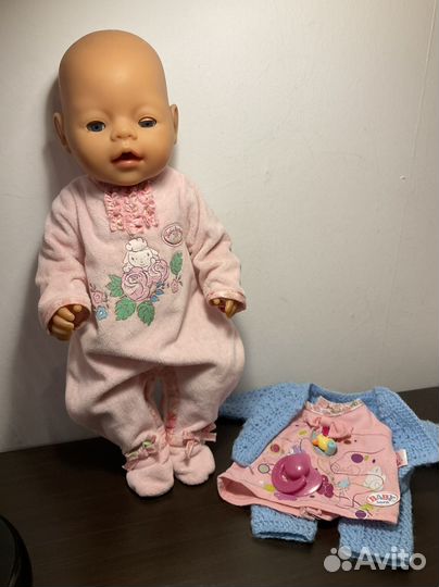 Zapf creation baby born оригинал кукла пупс