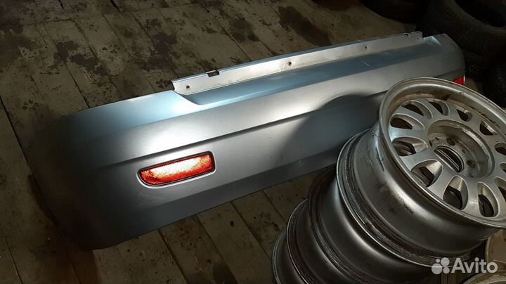Задний бампер для лада приора седан 2170