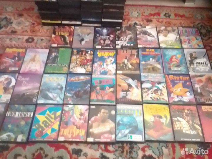 Картриджи к сеги