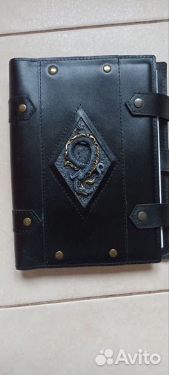 Кожаный ежедневник ручной работы А5