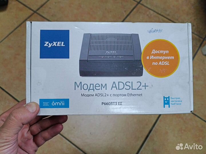Модем zyxel p-600