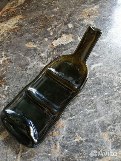 Тарелка из бутылки